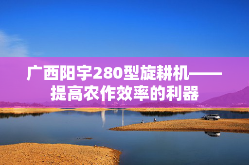 广西阳宇280型旋耕机——提高农作效率的利器