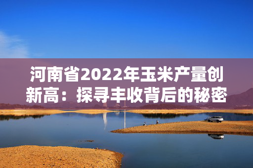 河南省2022年玉米产量创新高：探寻丰收背后的秘密