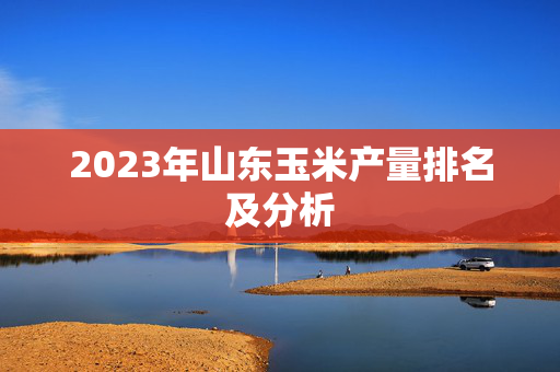 2023年山东玉米产量排名及分析