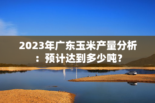 2023年广东玉米产量分析：预计达到多少吨？