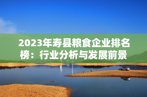 2023年寿县粮食企业排名榜：行业分析与发展前景