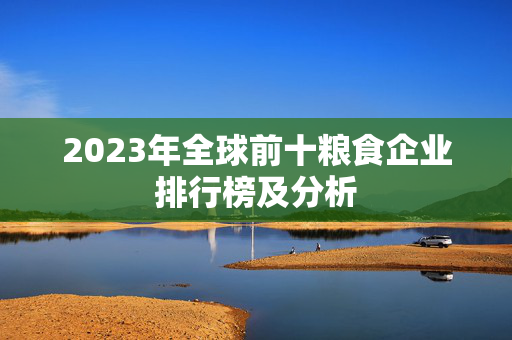 2023年全球前十粮食企业排行榜及分析