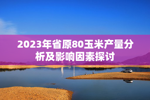 2023年省原80玉米产量分析及影响因素探讨