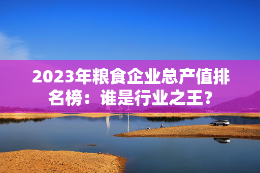 2023年粮食企业总产值排名榜：谁是行业之王？