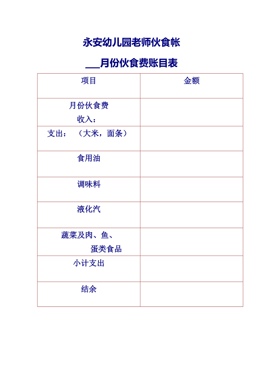 粮食企业收费明细表格模板(粮食企业收费明细表格模板图片)